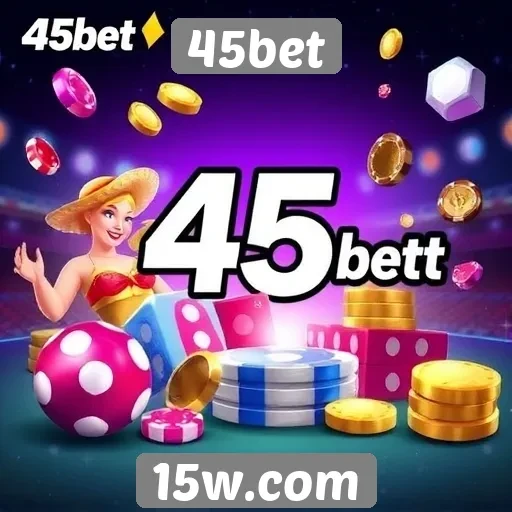 Variedade de jogos disponíveis na 45bet